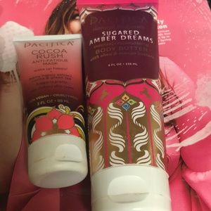Pacifica bundle body butter and anti fatigue mask